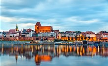 HALO TORUŃ - Toruń - Toruň - panorama města ze strany Visly