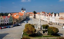 PANGEA - Telč - náměstí Zachariáše z Hradce, Mariánský sloup - Zdroj: České dědictví UNESCO