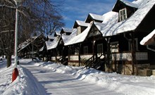 STRAND - Vyšné Ružbachy - domky v zimě
